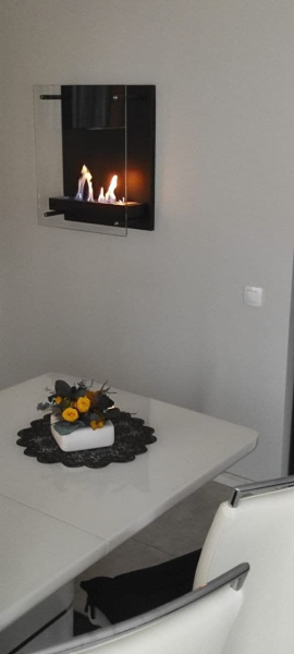 Настенный биокамин Firezo Taglio vetro 500